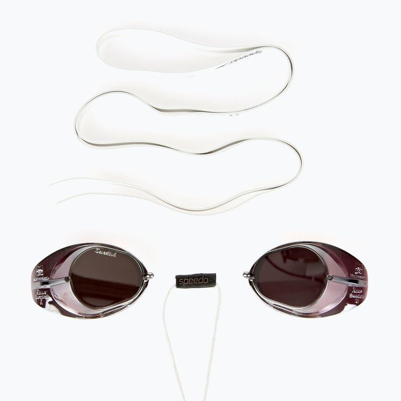 Ochelari de înot Speedo Swedish Mirror gri-negru 68-70606