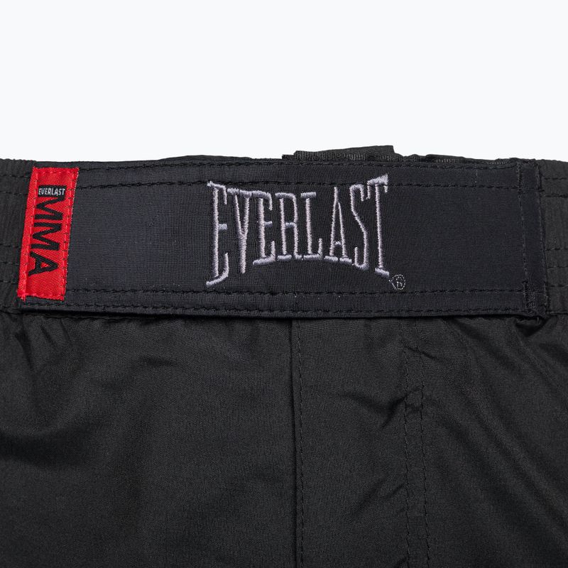 Pantaloni scurți de antrenament pentru bărbați EVERLAST MMA8 negru 3