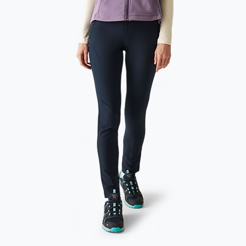 Pantaloni de trekking pentru femei REGATTA Pentre Stretch navy