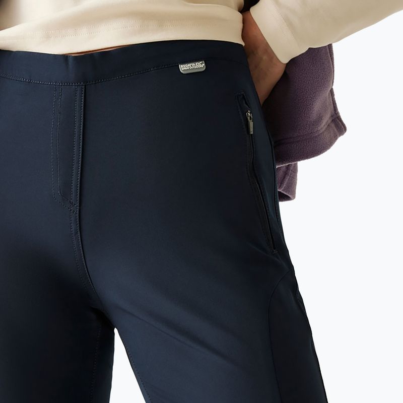 Pantaloni de trekking pentru femei REGATTA Pentre Stretch navy 4