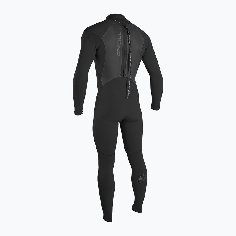 Costum de înot pentru bărbați O'Neill Epic 5/4 Back Zip Full black/ black/ black 2