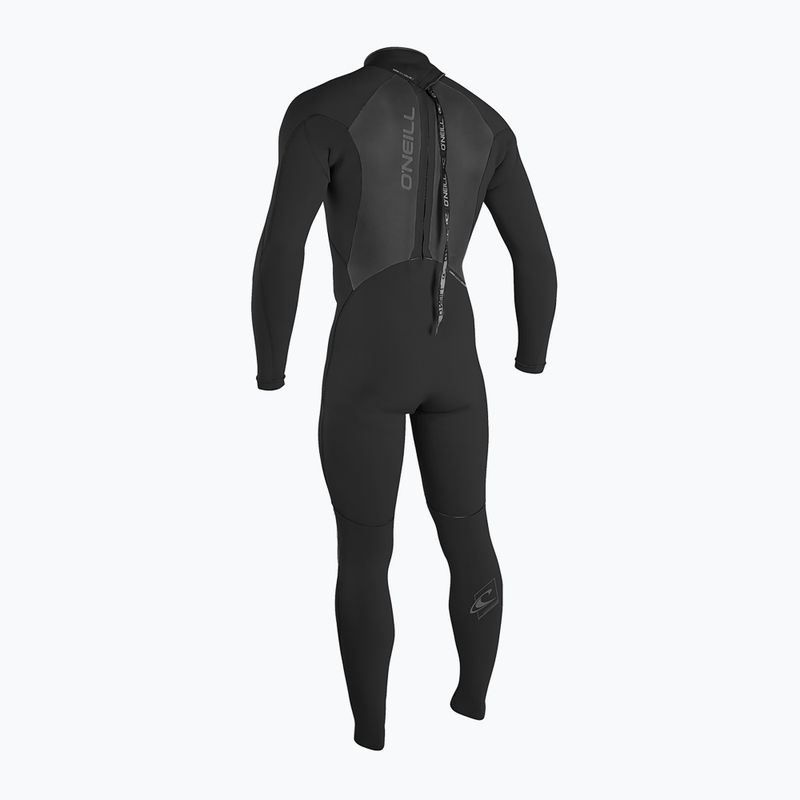 Costum de înot pentru bărbați O'Neill Epic 3/2 Back Zip Full black/ black/ black 2