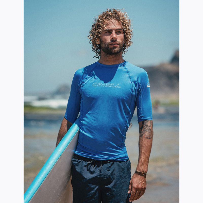 Cămașă de înot pentru bărbați O'Neill Basic Skins Rash Guard pacific 4