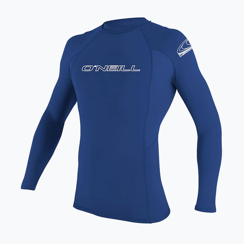 Bărbați O'Neill Basic Skins LS Rash Guard surf shirt albastru 3342