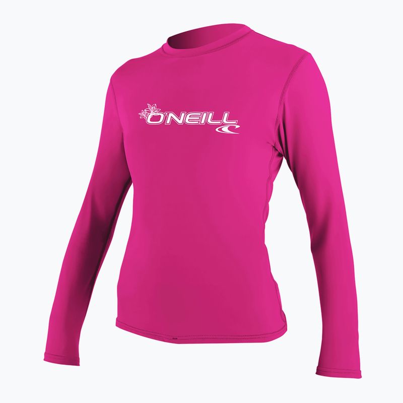 Longsleeve de înot pentru femei O'Neill Basic Skins Sun Shirt fox pink