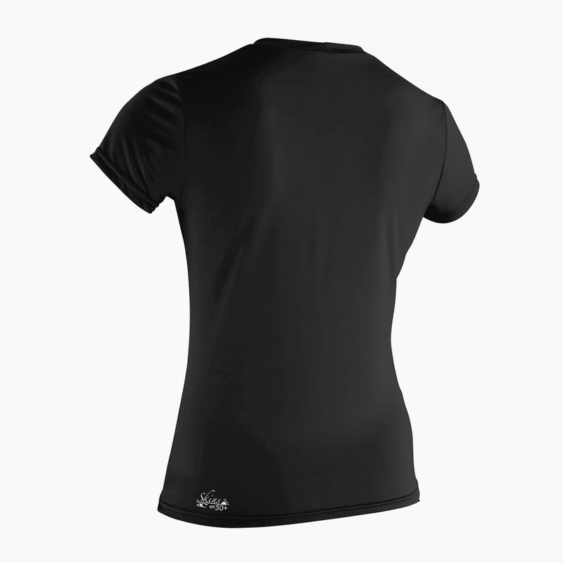 Cămașă de înot pentru femei O'Neill Basic Skins Sun Shirt negru 2