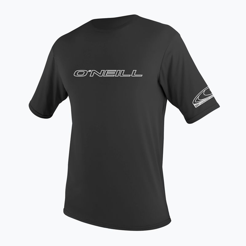 Bărbați O'Neill Basic Skins Sun Shirt cămașă de înot negru 3402