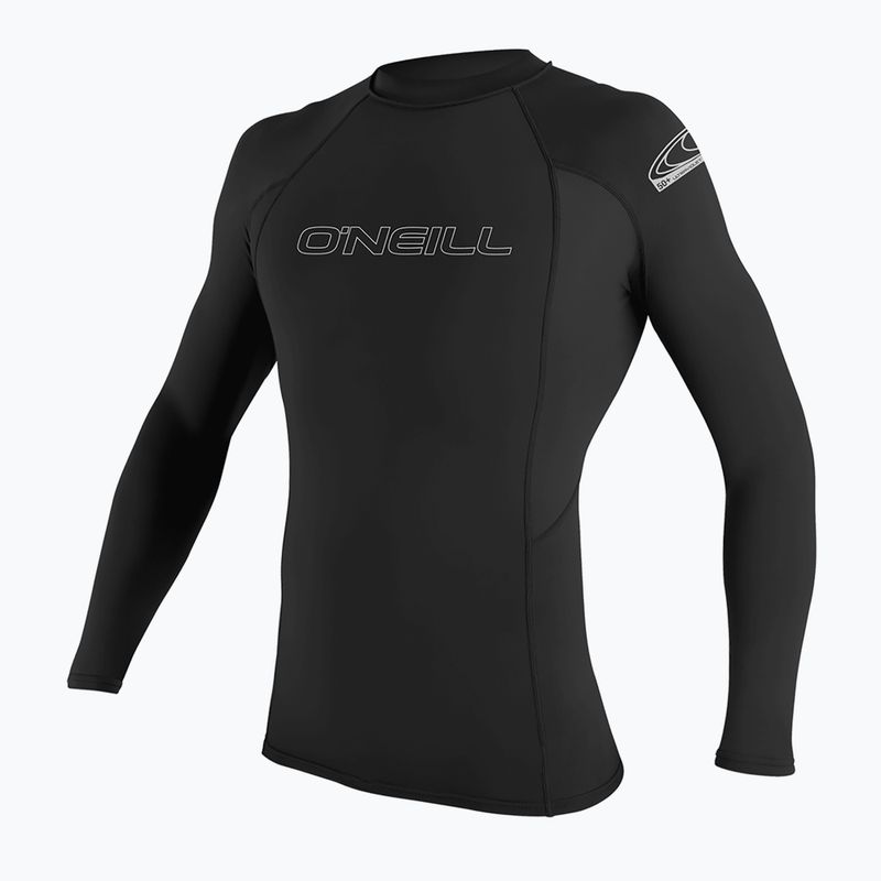 Bărbați O'Neill Basic Skins Rash Guard tricou de înot negru 3342