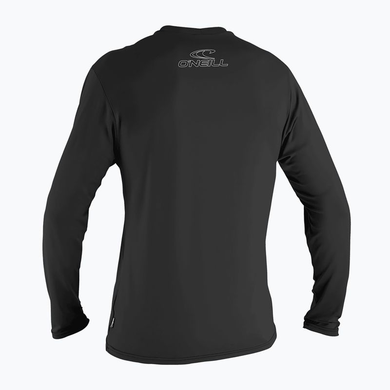 O'Neill Basic Skins LS cu mânecă lungă pentru bărbați O'Neill negru 4339 2