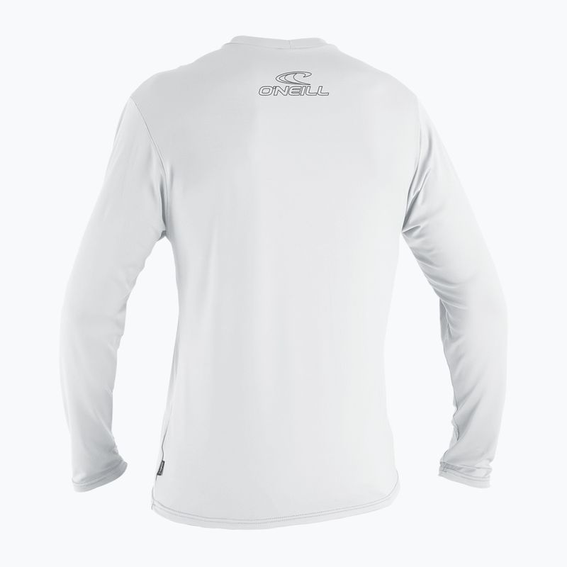 Longsleeve de înot pentru bărbați O'Neill Basic Skins Sun Shirt white 2