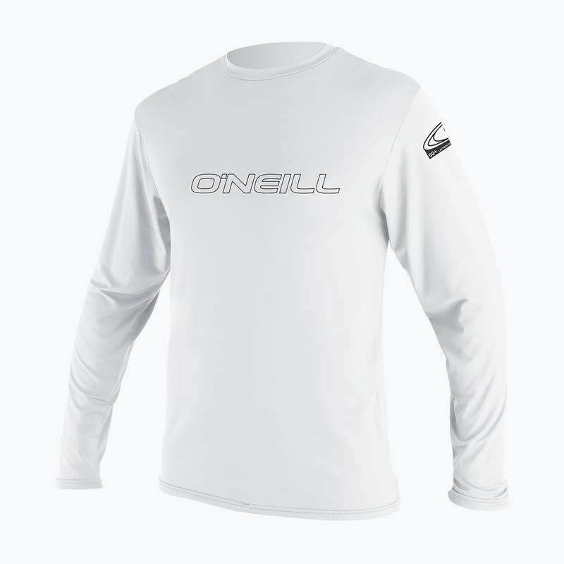Longsleeve de înot pentru copii O'Neill Basic Skins LS Sun Shirt white