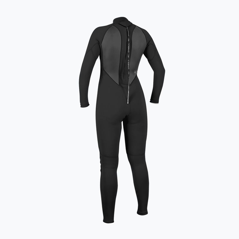 Costum de înot pentru femei O'Neill Reactor-2 5/3 mm Back Zip Full negru 2