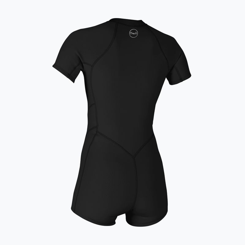 Costum de înot pentru femei O'Neill Bahia 2/1 mm Front Zip Spring black 2