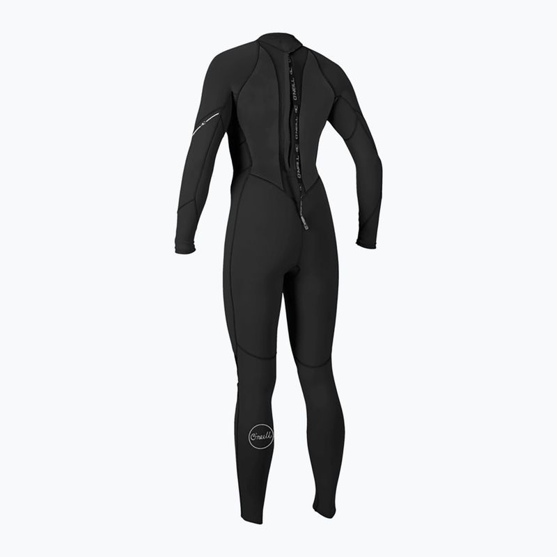 Costum de înot pentru femei O'Neill Bahia 3/2 Back Zip Full black/black/black 2