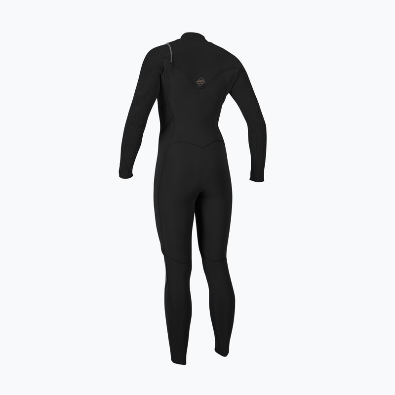 Costum de înot pentru femei O'Neill Hyperfreak 4/3+ mm Chest Zip Full black/black 2