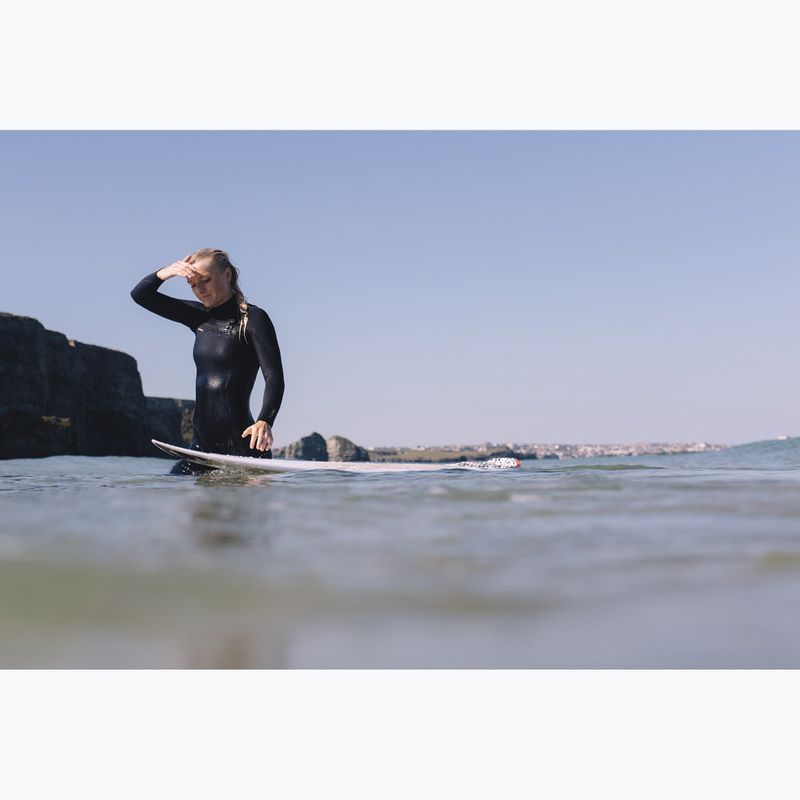 Costum de înot pentru femei O'Neill Hyperfreak 4/3+ mm Chest Zip Full black/black 6