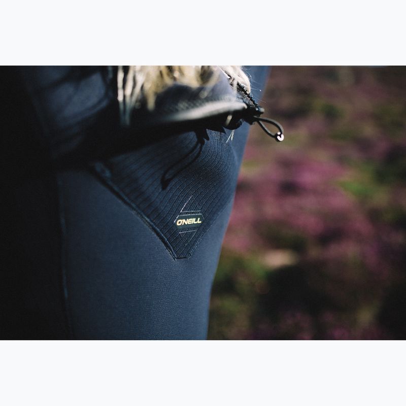 Costum de înot pentru femei O'Neill Hyperfreak 4/3+ mm Chest Zip Full black/black 8