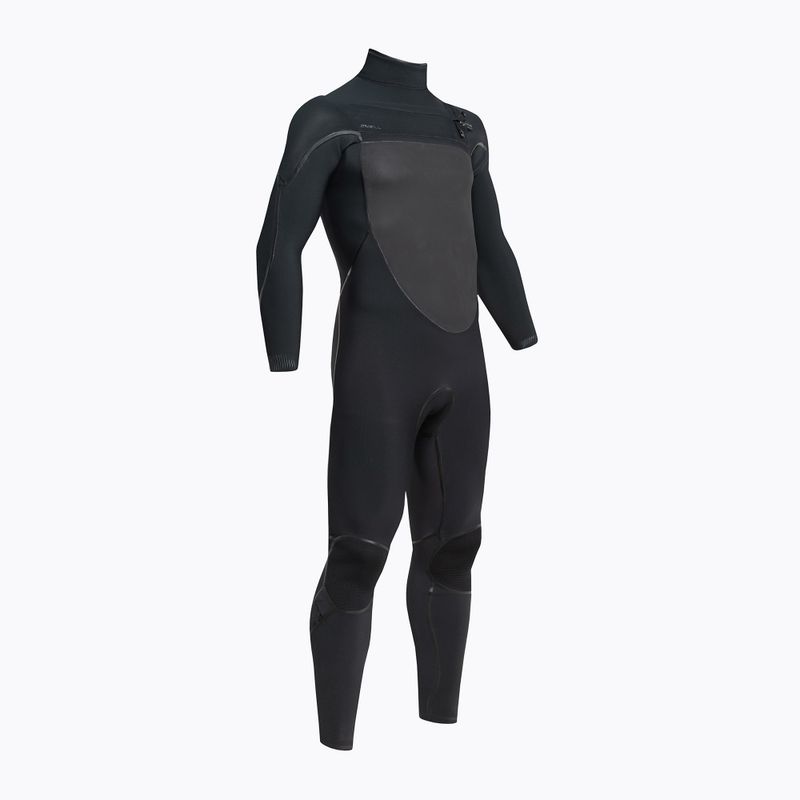 Costum de înot pentru bărbați 4/3+mm O'Neill Psycho Tech Chest Zip Full negru 5337