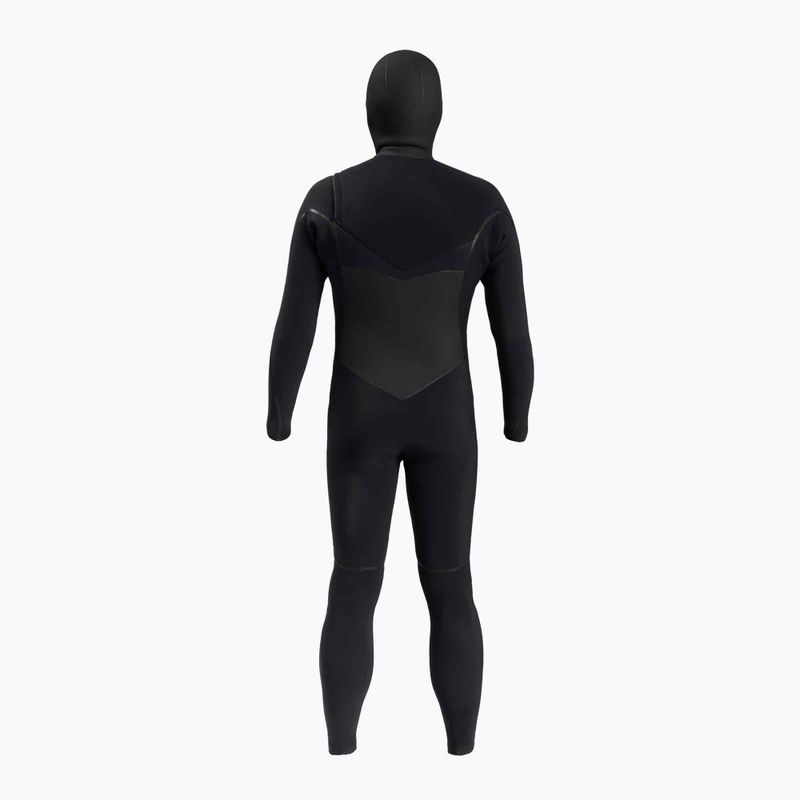 Bărbați O'Neill Psycho Tech 6/4+ Chest Zip W/Hood Swim Foam negru 5366 2