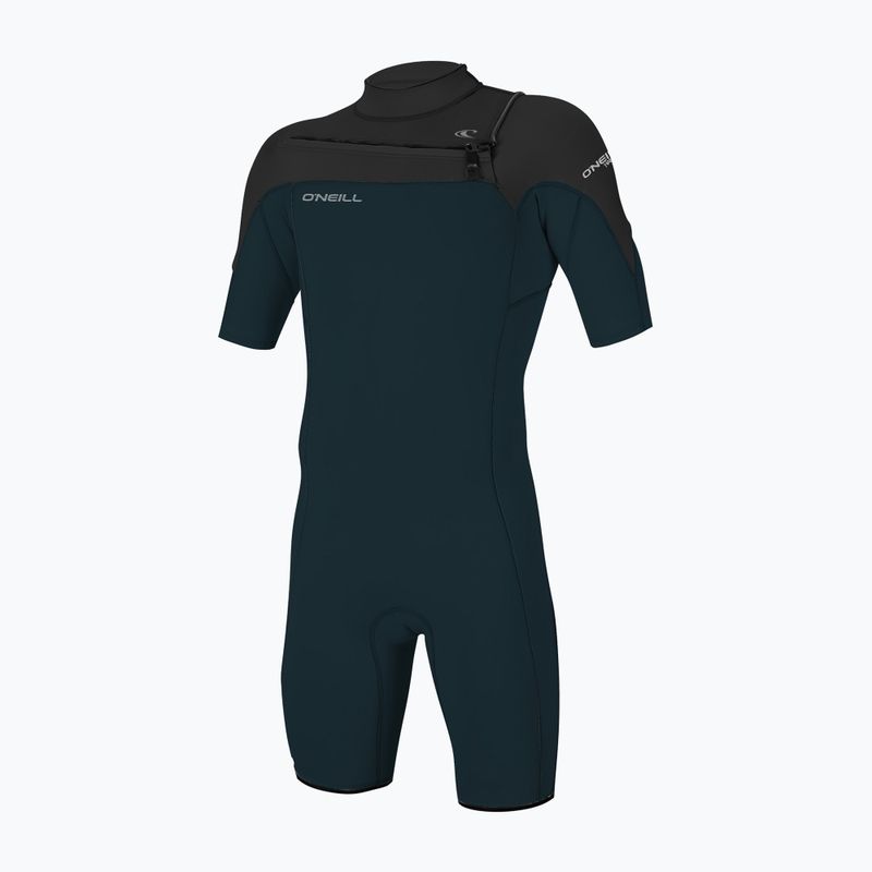 Costum de înot pentru bărbați O'Neill Hammer 2mm Chest Zip Spring negru 4927