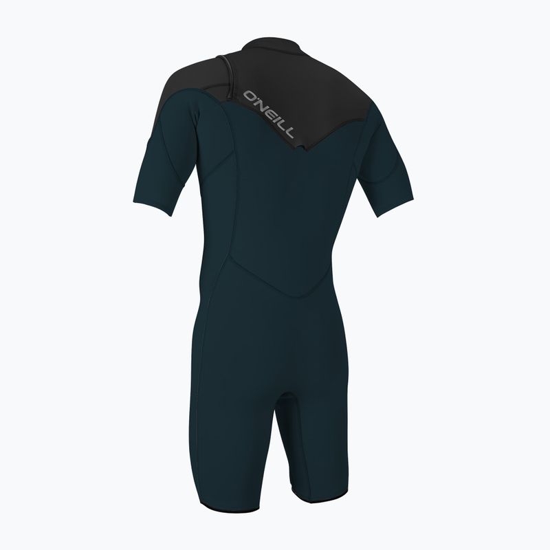 Costum de înot pentru bărbați O'Neill Hammer 2mm Chest Zip Spring negru 4927 2