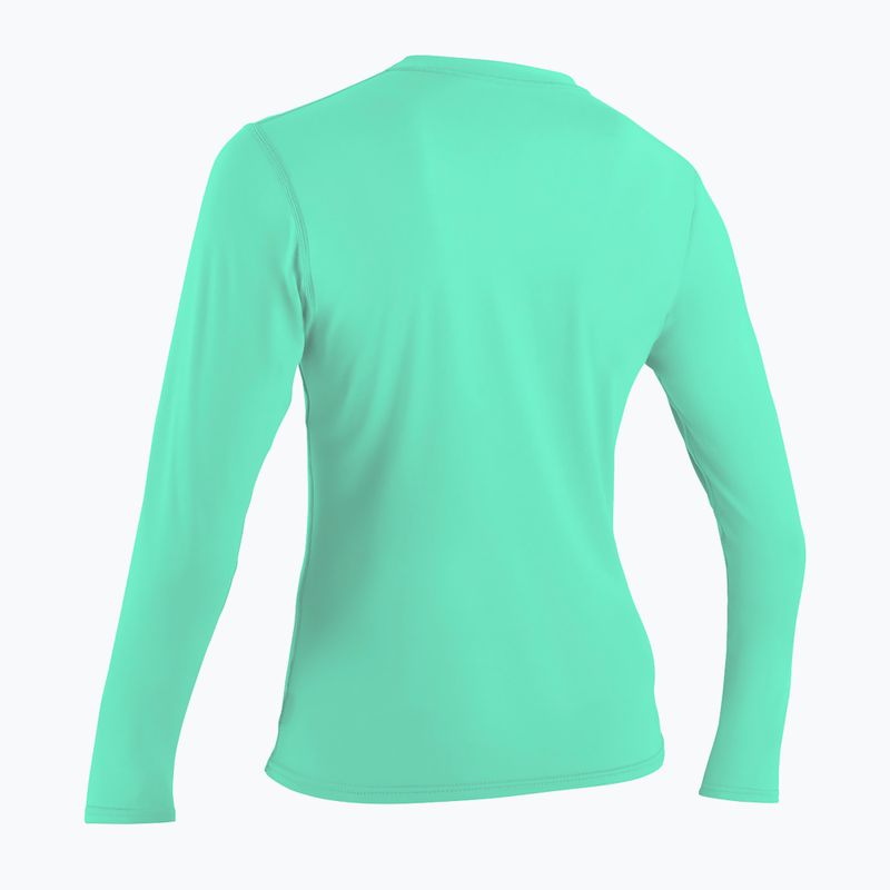 Longsleeve de înot pentru femei O'Neill Basic Skins Sun Shirt light aqua 2