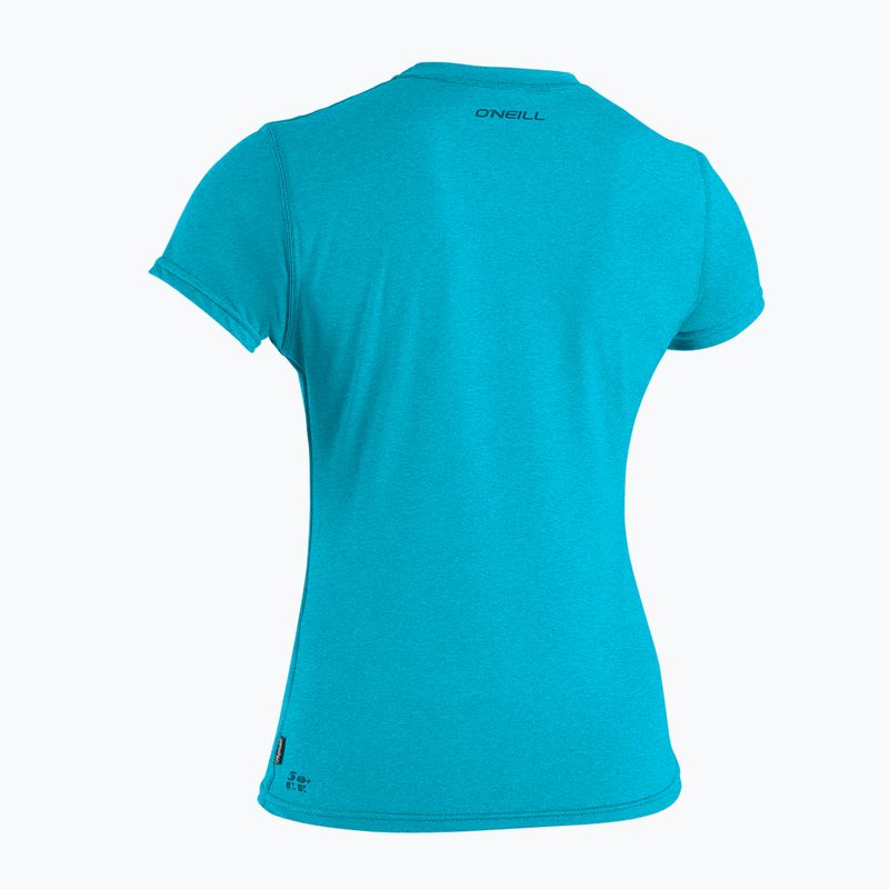 Tricou de înot O'Neill Trvlr Hybrid Sun Shirt turquoise 2