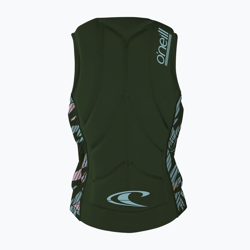 Veste de protecție pentru femei O'Neill Slasher Comp darkolive/baylen pentru femei 2