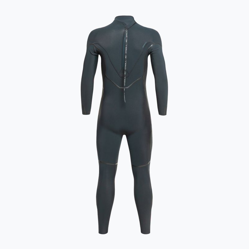 Bărbați O'Neill Psycho One 4/3 Back Zip Full costum de înot negru 5419 3