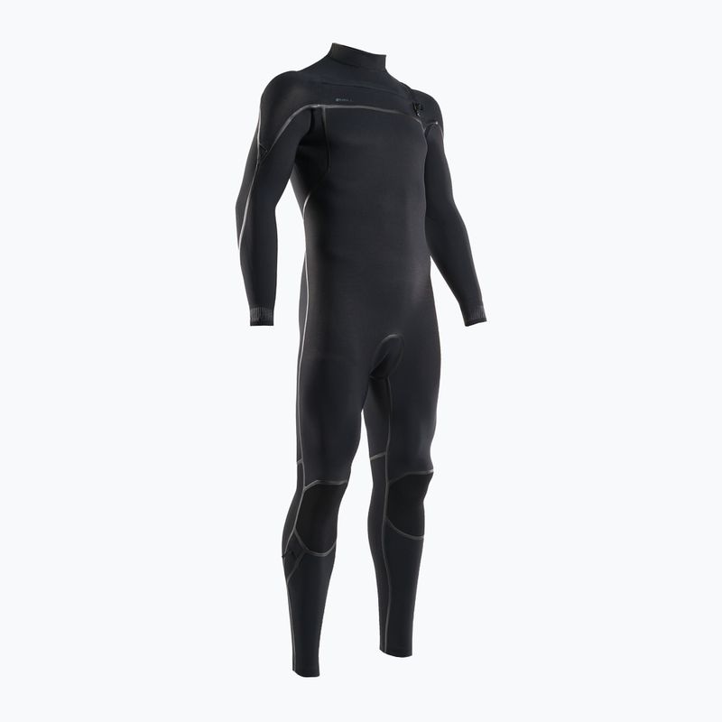 Costum de înot pentru bărbați de 3/2 mm O'Neill Psycho One Chest Zip Full negru 5420