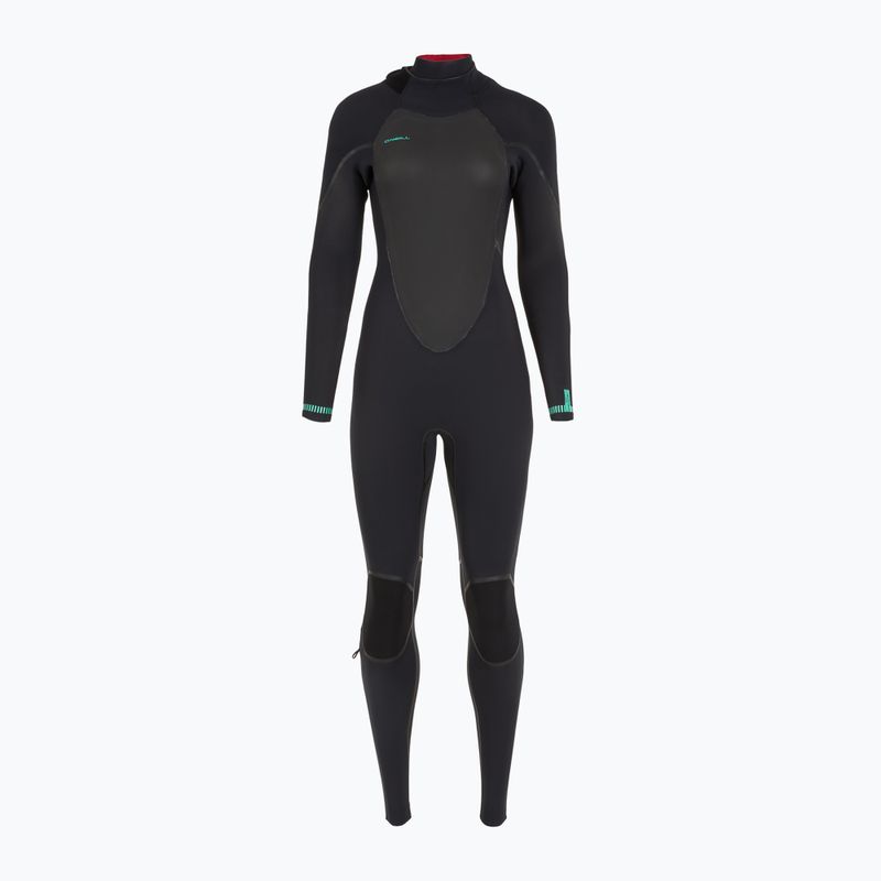 O'Neill Psycho Tech 5/4+ Back Zip Full Black Neoprene Foam pentru femei O'Neill Psycho Tech 5/4+ Back Zip Full Black Neoprene Foam 2