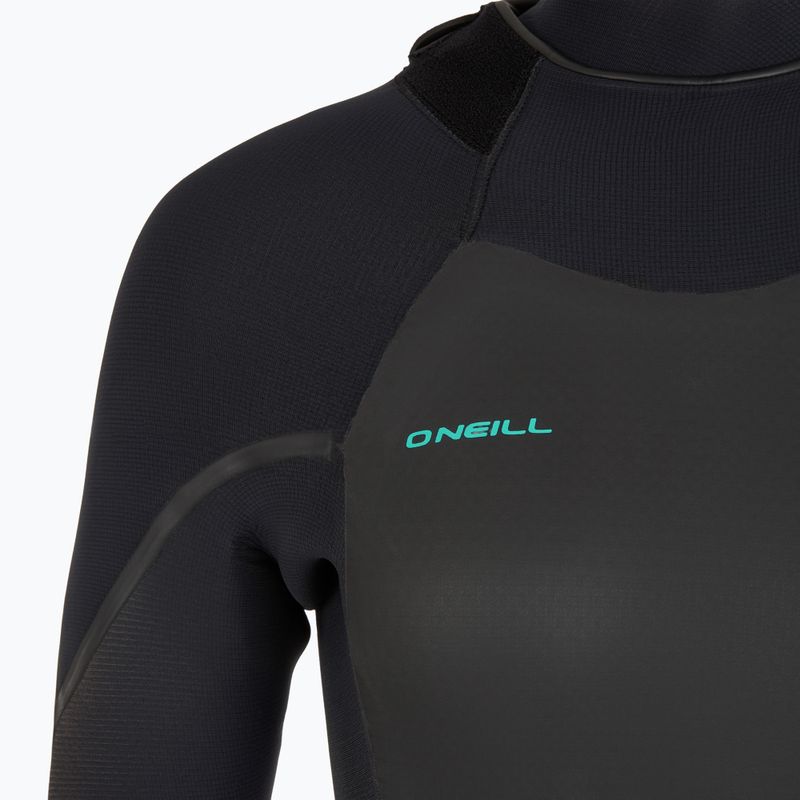 O'Neill Psycho Tech 5/4+ Back Zip Full Black Neoprene Foam pentru femei O'Neill Psycho Tech 5/4+ Back Zip Full Black Neoprene Foam 4