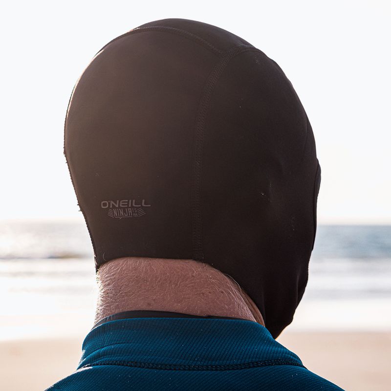 O'Neill Ninja 1.5 mm neopren negru cu glugă din neopren O'Neill Ninja 1.5 mm