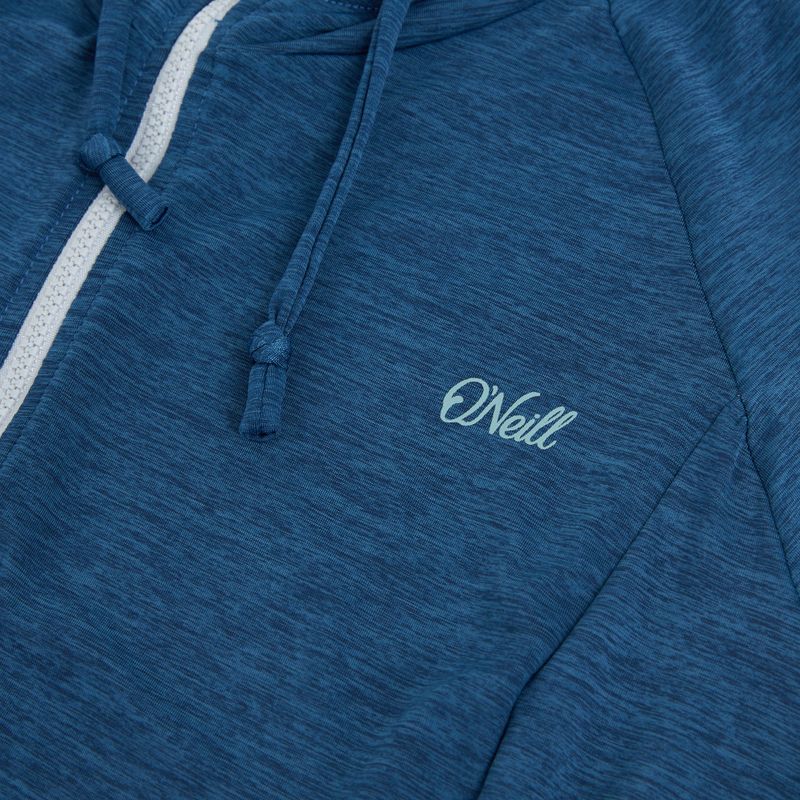 Bluză din neopren pentru femei O'Neill Blueprint Full Zip Sun Hoodie deep sea 3