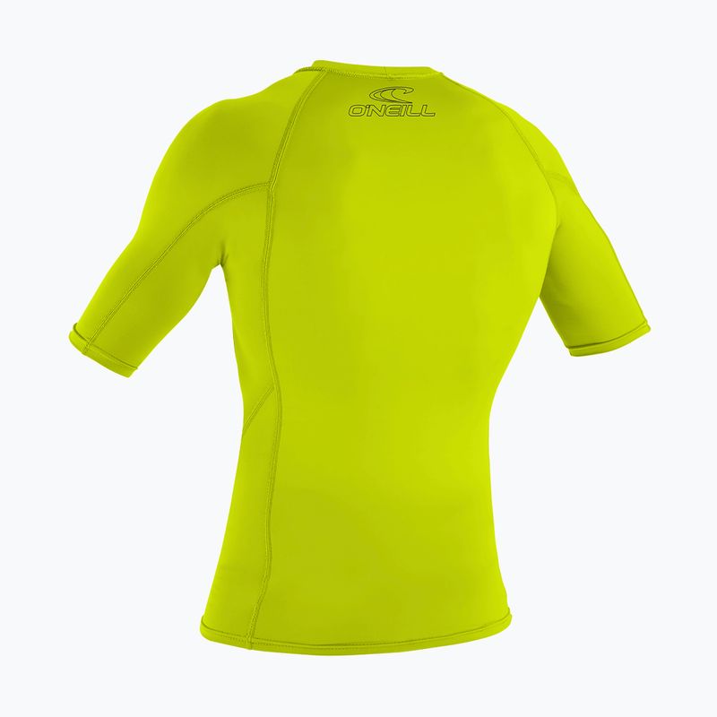 Tricou de înot pentru copii O'Neill Youth Basic Skins Rash Guard lime 2