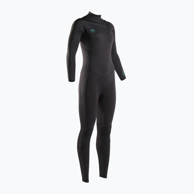 Costum de neopren pentru femei 4/3mm O'Neill Ninja Chest Zip Full negru 5473