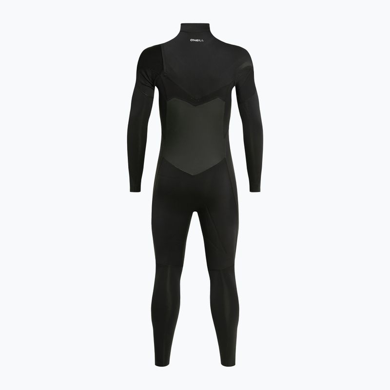 Bărbați Swim Wet O'Neill Ninja 3/2 Chest Zip Full negru 5469 3