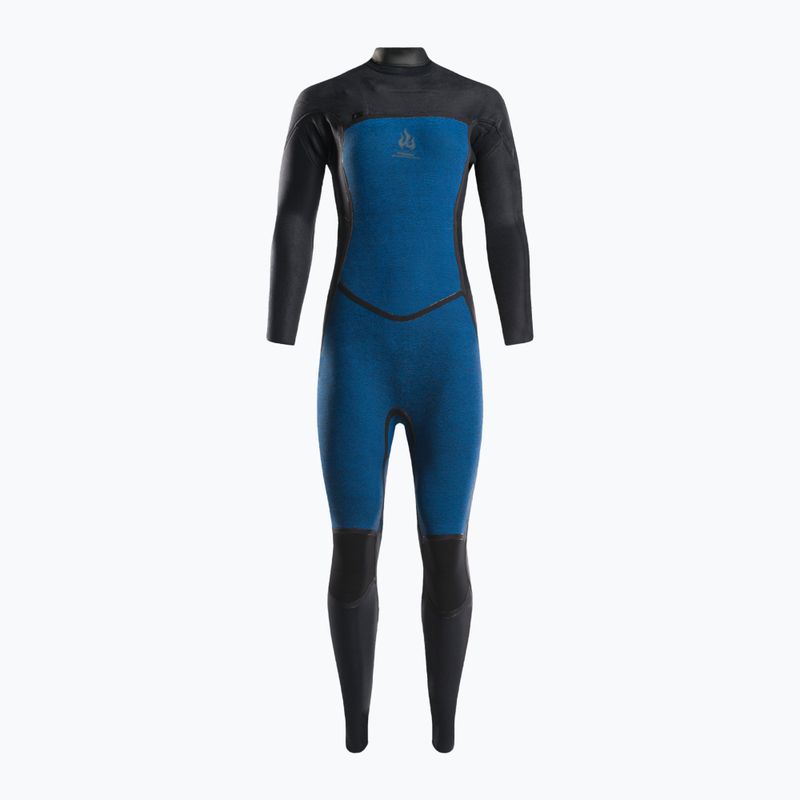 O'Neill Ninja 3/2 Chest Zip Full Swim Foam Black 5472 pentru femei 4