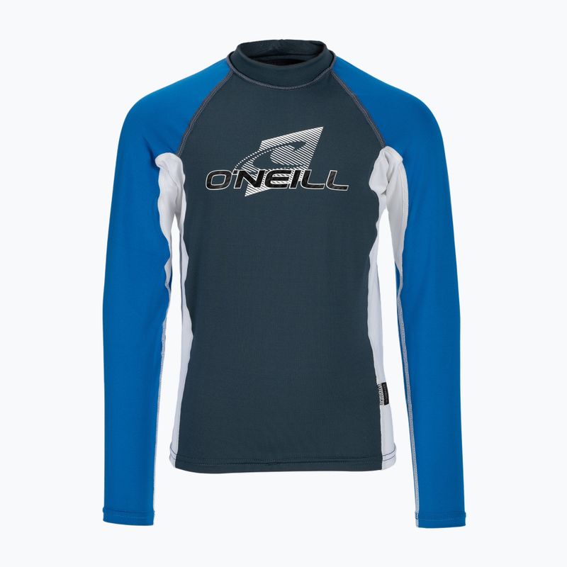 Cămașă de înot cu mânecă lungă pentru bărbați O'Neill Premium Skins L/S Rash Guard albastru marin 4174