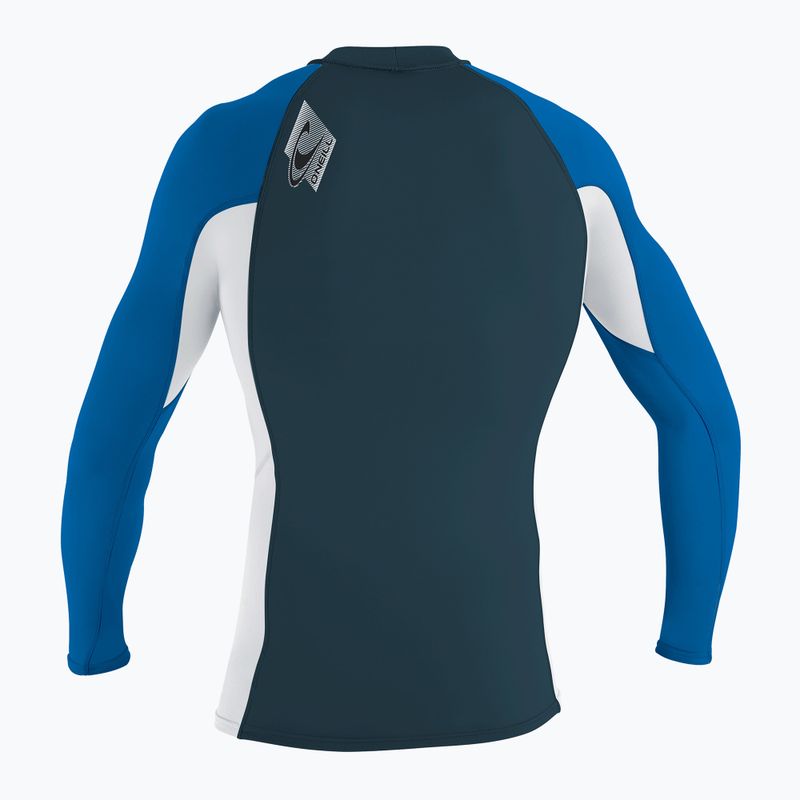 Cămașă de înot cu mânecă lungă pentru bărbați O'Neill Premium Skins L/S Rash Guard albastru marin 4174 7