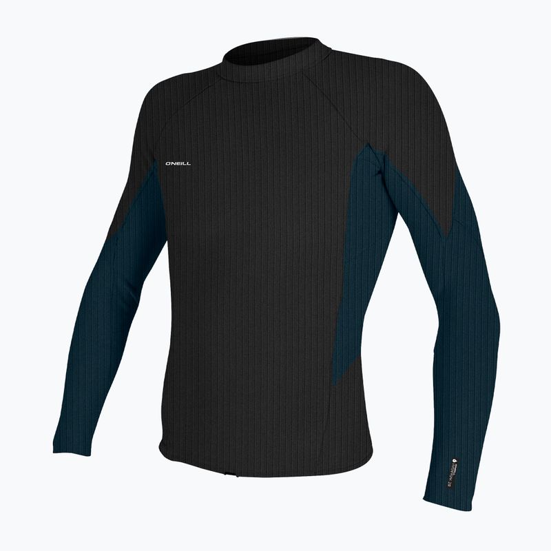 Bluză izolatoare din neopren pentru bărbați O'Neill Hyperfreak Comp-X 2 mm L/S Top black/cadet blue