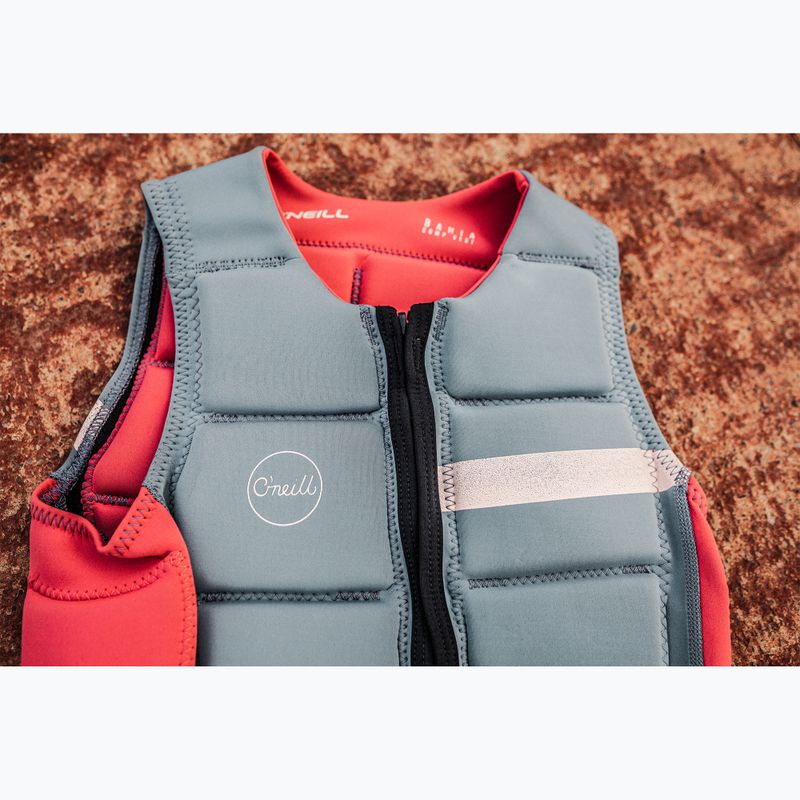 Vestă de siguranță pentru femei O'Neill Bahia Comp tradewinds/tea rose 4