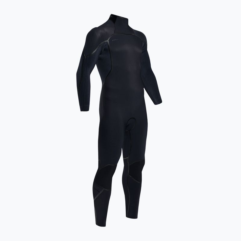 Bărbați O'Neill Hyperfreak Fire 5/4+ Back Zip Full A00 Swim Foam Black 5549