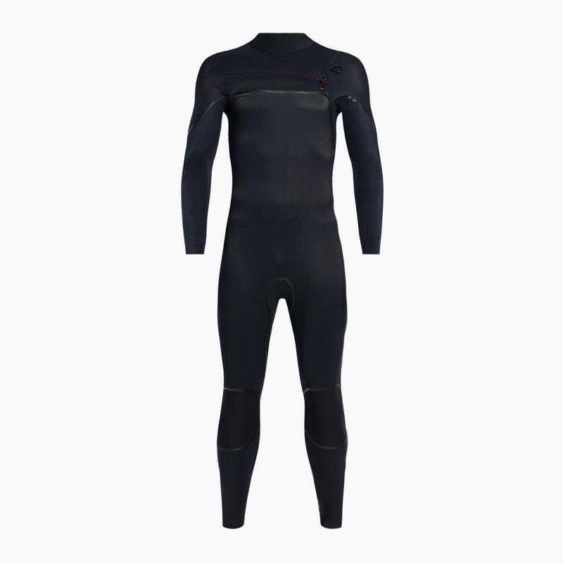 Bărbați O'Neill Hyperfreak Fire 5/4+ Chest Zip Full A00 Swim Foam Black 5550 2