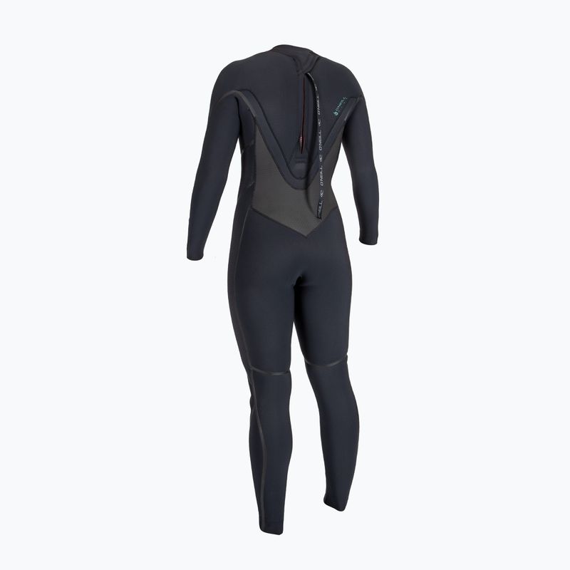Costum de neopren pentru femei O'Neill Psycho Tech 5/4+ Back Zip Full black/black 2