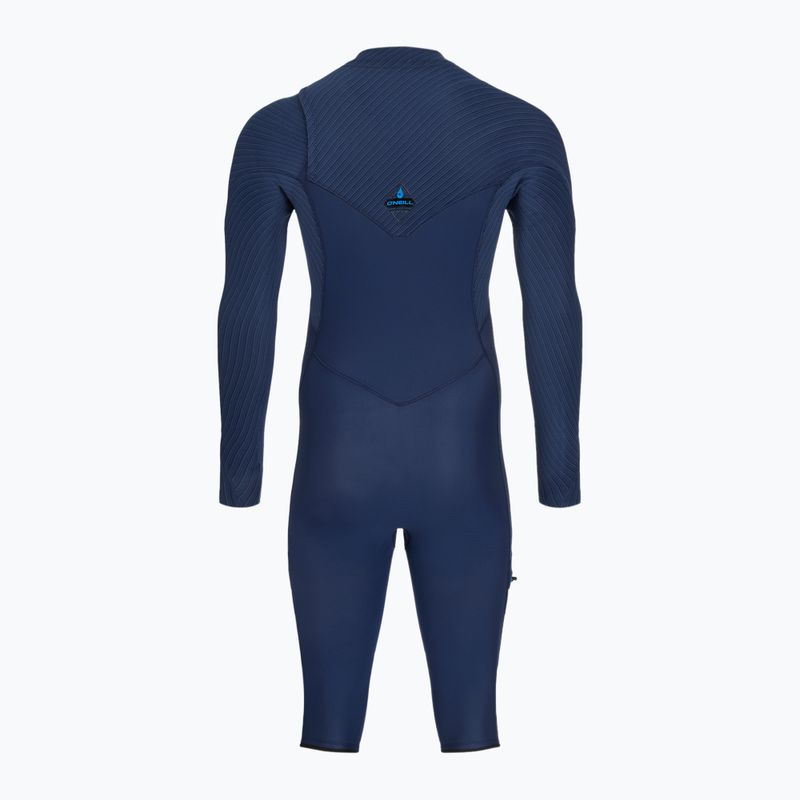 Costum de înot pentru bărbați O'Neill Hyperfreak 4/3+ Chest Zip L/S navy 3