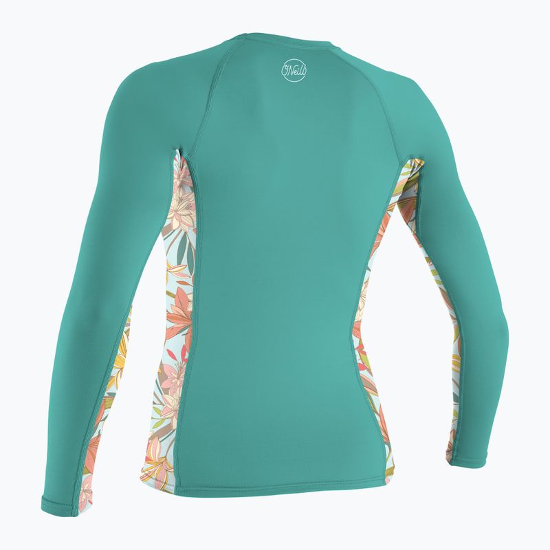 Longsleeve de înot pentru femei O'Neill Side Print Rash Guard canton/dalia 2