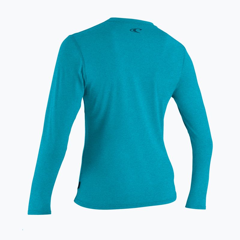 Longsleeve de înot pentru femei O'Neill Trvlr Hybrid Sun Shirt turquoise 2