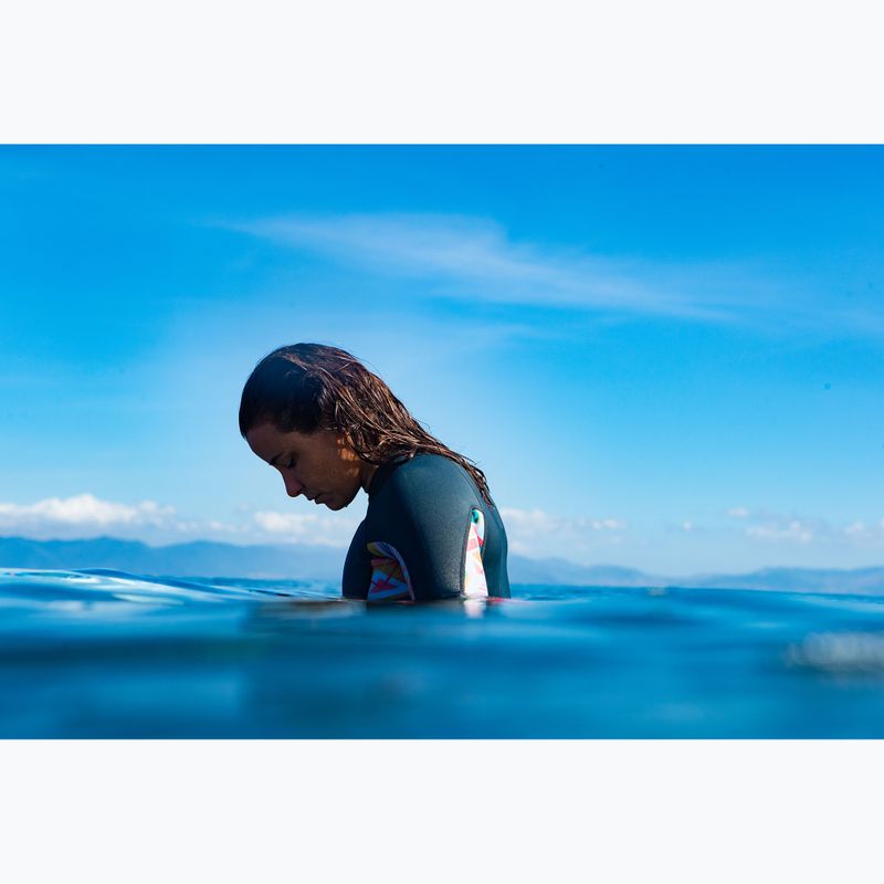 Femei O'Neill Bahia 2/1 Front Zip Short Spring shade/ arta geo/ shade wetsuit 3