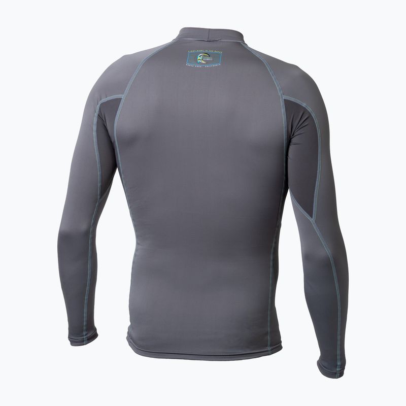 Longsleeve de înot pentru bărbați O'Neill Trvlr Graphic Skins Rash Guard smoke/graphite/smoke:multi(tri-glo) 2